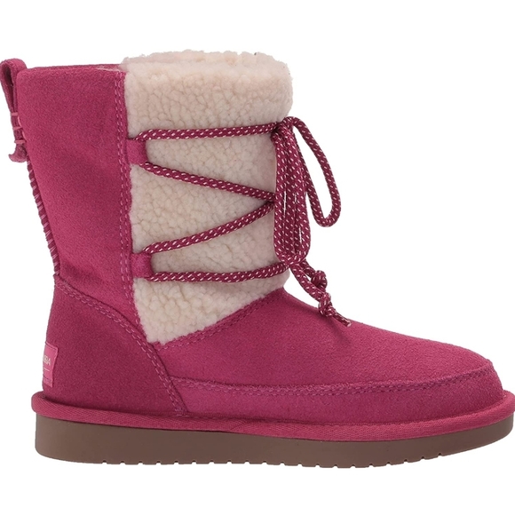 💗UGG Koolaburra by UGG Unisex-Child Michon Short Fashion Boot Size Big 5 - Picture 5 of 13